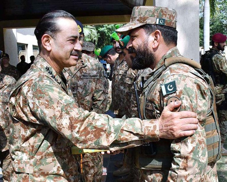 Chief Of Army Staff General Syed Asim Munir Interaction With Officers