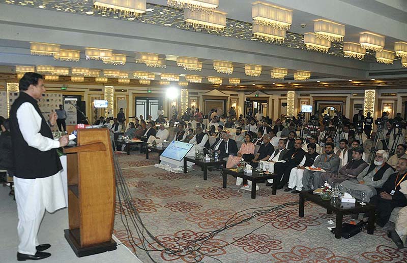 Speaker National Assembly Raja Pervez Ashraf Addressing To The