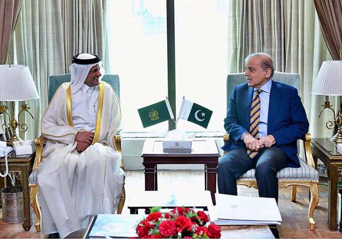 The Outgoing Ambassador Of Qatar In Pakistan Sheikh Saoud Abdurahman Al