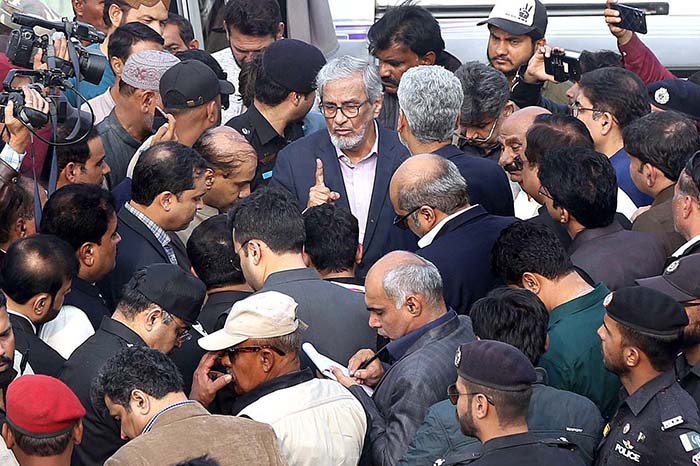 Caretaker Chief Minister Sindh Justice R Maqbool Baqir Visit At