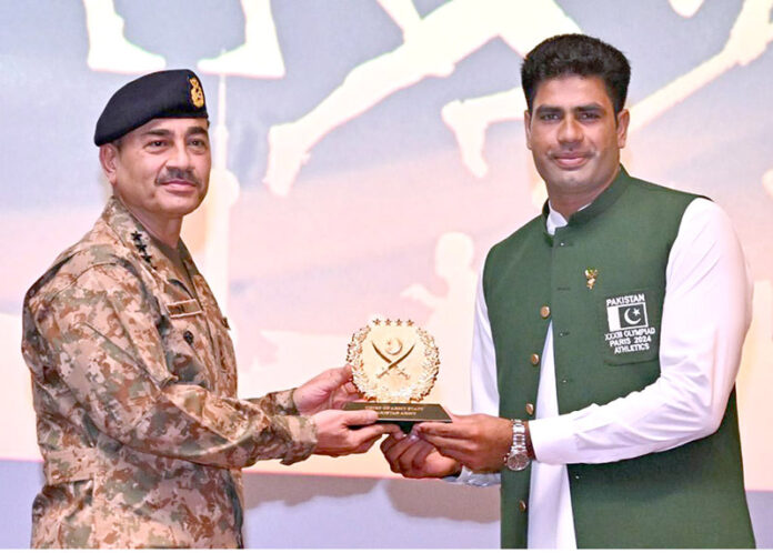 To Honour Olympian Arshad Nadeems Historic Achievement Chief Of Army