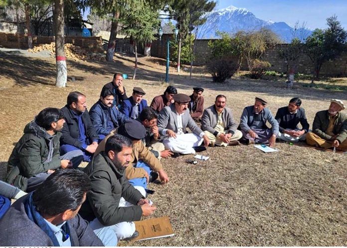 Federal Minister for Overseas Pakistanis and Human Resource Development mr. Sajid Hussain Turi holds on open hearing in Parachinar