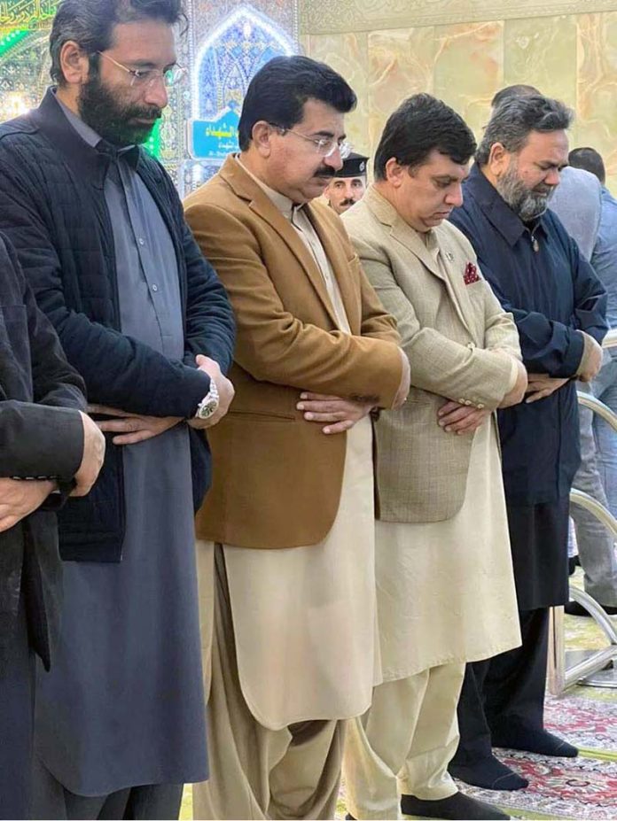 Chairman Senate, Muhammad Sadiq Sanjrani And Senators Offering Prayer ...