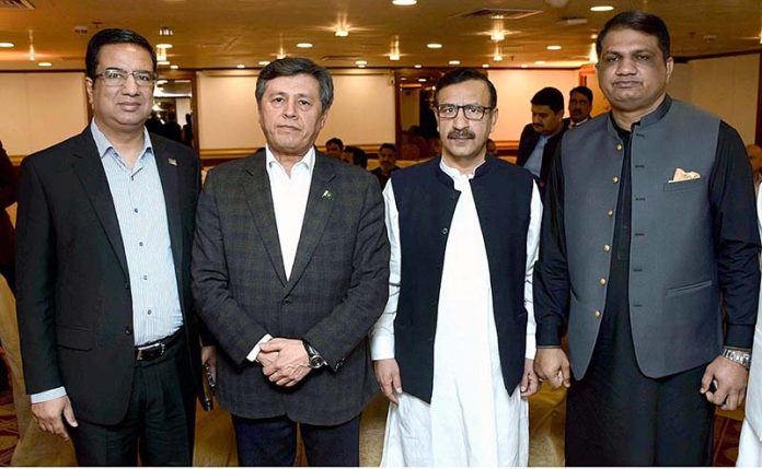 Managing Director Associated Press of Pakistan Mr. Muhammad Asim Khichi in a group photograph during iftar dinner hosted by H.E. Oybek Arif Usmanov, the Ambassador of Uzbekistan to Pakistan.