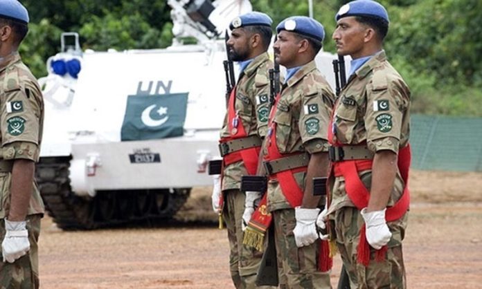 Pakistani peacekeepers playing important role in accomplishing UN mission