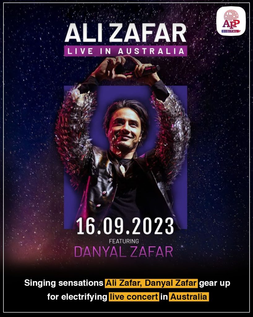 Ali Zafar set to headline first-ever live concert in Australia