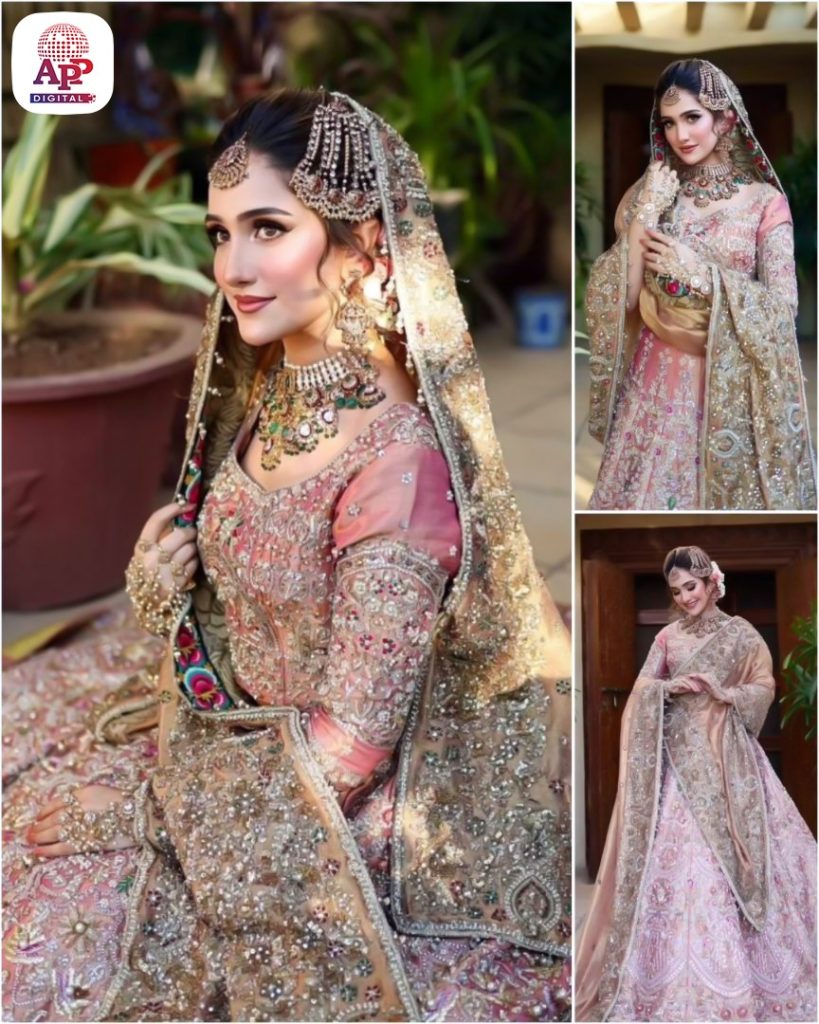 Aiza Awan radiates beauty with style in her new Bridal Shoot