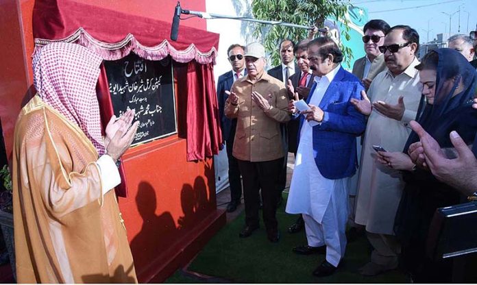 Prime Minister Muhammad Shehbaz Sharif inaugurates the Rehabilitated and Widened 