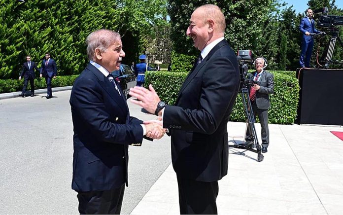 President Of Azerbaijan Ilham Aliyev Receives Prime Minister Muhammad ...