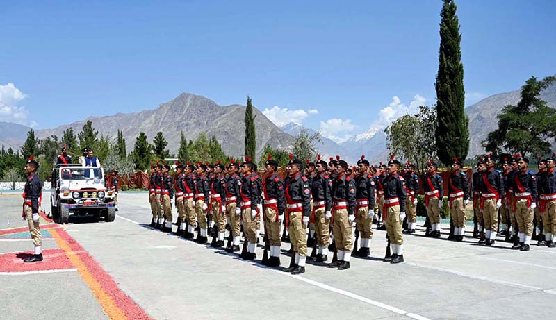 Chief Minister Gilgit-Baltistan Khalid Khurshid Khan Addressing During ...