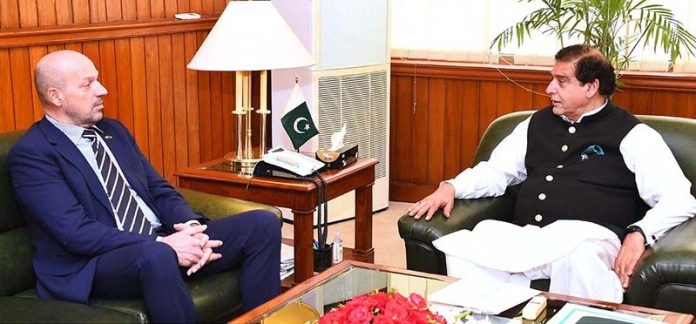 Ambassador of Bosnia & Herzegovina Sakib Foric called on Speaker National Assembly Raja Pervez Ashraf at Parliament House