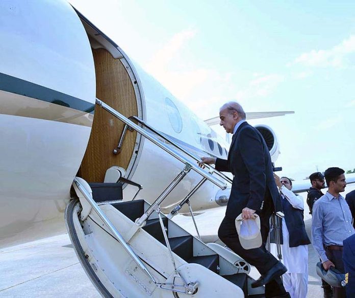 Prime Minister Muhammad Shehbaz Sharif departs for his two day official visit to Azerbaijan