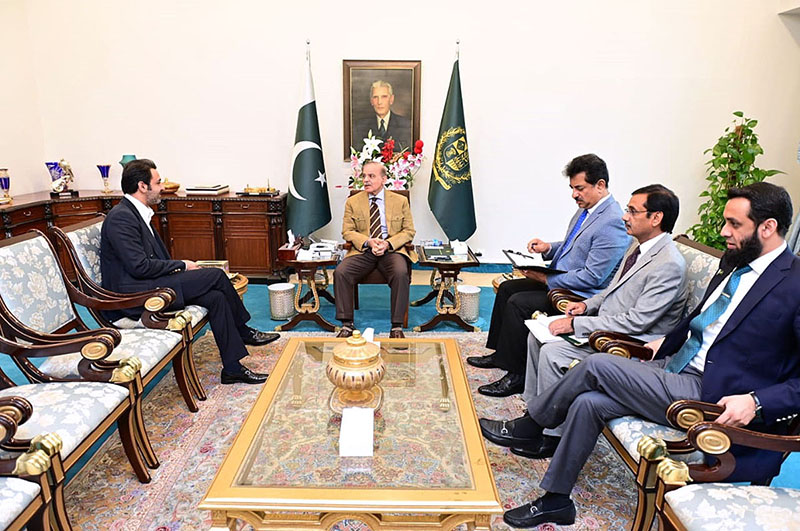 MNA Ali Musa Gillani Calls On Prime Minister Muhammad Shehbaz Sharif