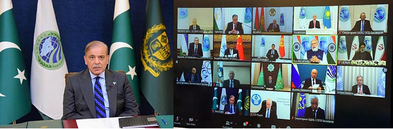 Prime Minister Muhammad Shehbaz Sharif Addresses The 23rd SCO Summit ...