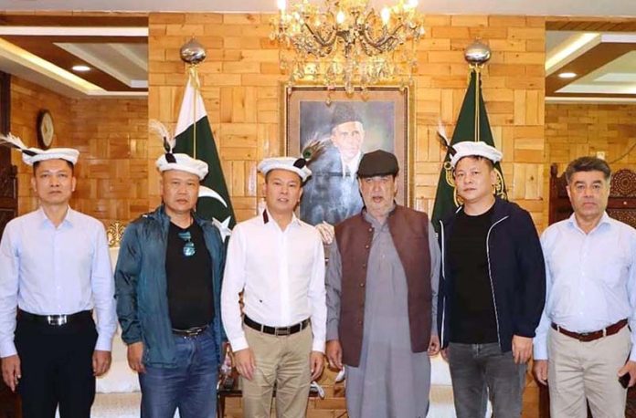 Governor Gilgit Baltistan Syed Mehdi Shah In A Meeting With Chairman