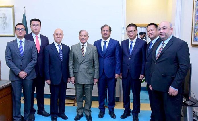 A delegation of Service Long March Tyres and Chaoyang Long March Tyres led by their Chairman Mr Li Qingwen calls on Prime Minister Muhammad Shehbaz Sharif