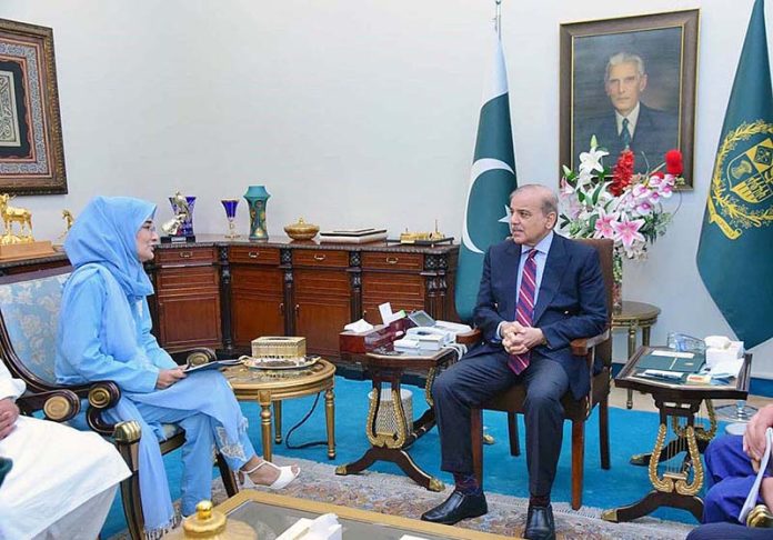 Dr Fowzia Siddiqui Dr Aafia Siddiqui’s sister calls on Prime Minister Muhammad Shehbaz Sharif