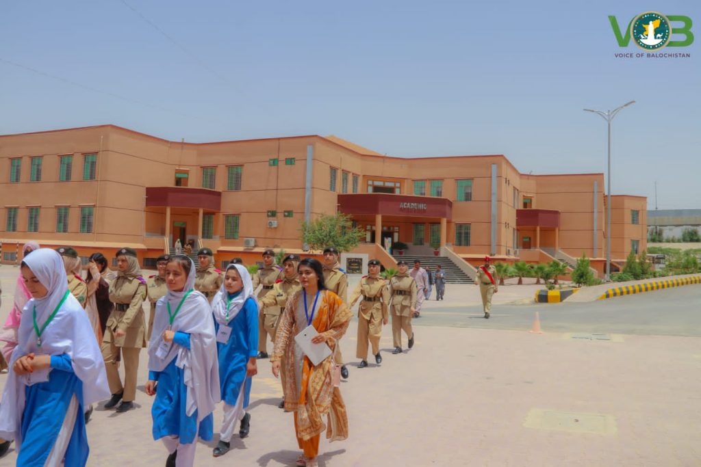 Student delegation visits Girls Cadet College Quetta