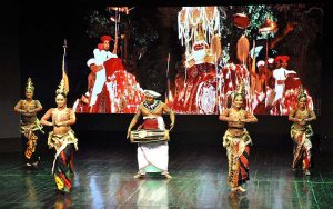 Sri Lankan artists performing the “Kanya” Sri Lankan Traditional Folk Fusion and Freestyle Dance at PNCA