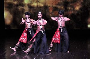 Sri Lankan artists performing the “Kanya” Sri Lankan Traditional Folk Fusion and Freestyle Dance at PNCA