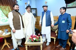 CM Gilgit Baltistan briefs PM Kakar about development projects