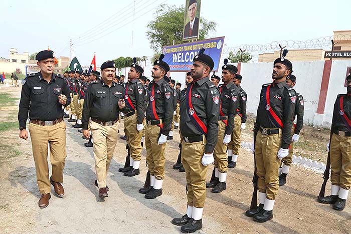 Newly recruit Constable’s are showing their skills during passing out ...