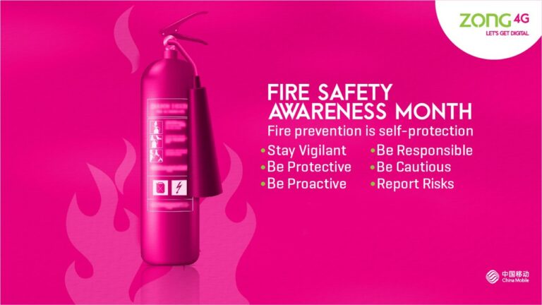 Zong 4g Ensures Employee Safety With Fire Safety Awareness Month 4367