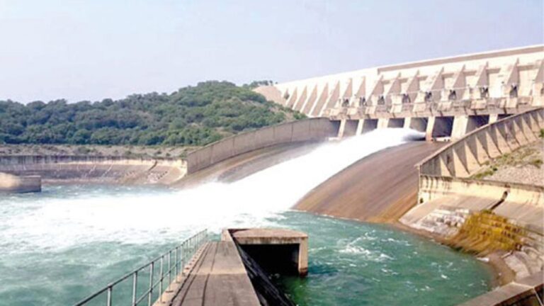 Mangla Dam nears seasonal dryness with 0.233 MAF remaining