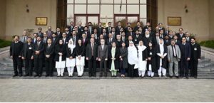 District Judiciary Judges in a group photo with Hon'ble Mr.Justice Jamal Khan Mandokhail at the Federal Judicial Academy