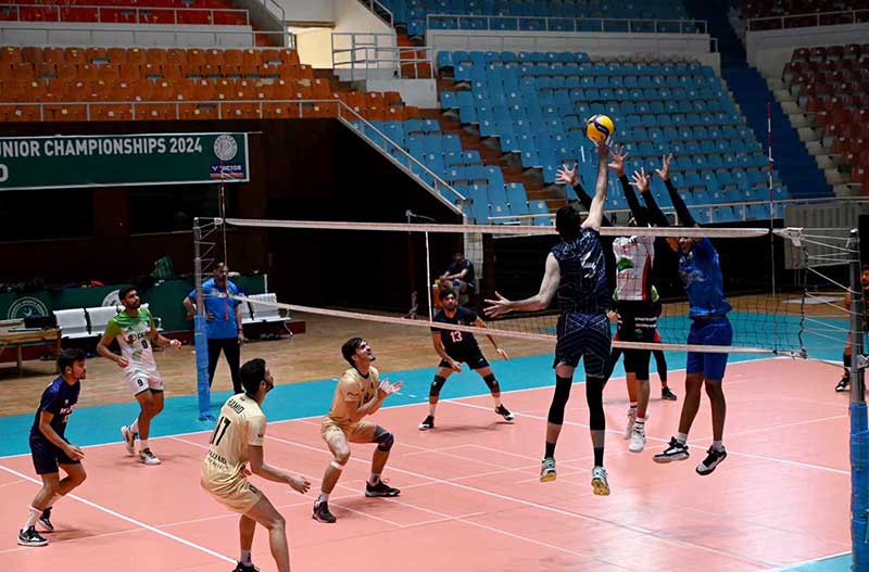 Pakistan Volleyball Federation hosts an interactive session for the upcoming National Volleyball Camp, gearing up for the Asian Volleyball Championship at Liaquat Gymnazium Sports Complex