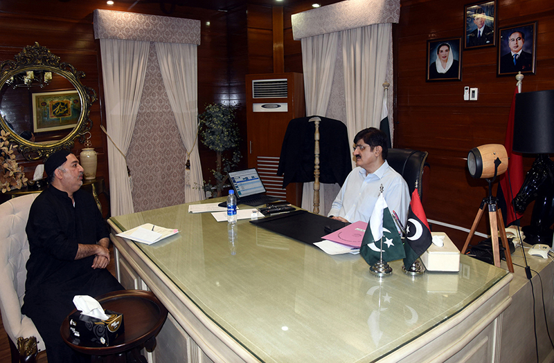 Sindh Chief Minister Syed Murad Ali Shah meets PPP MPAs - Arbab ...