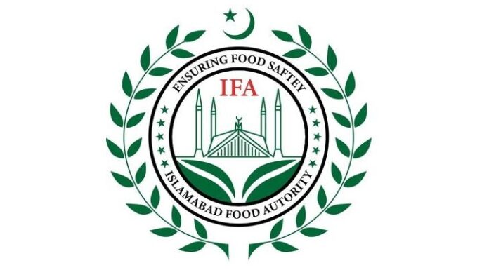 (IFA) Islamabad food authority