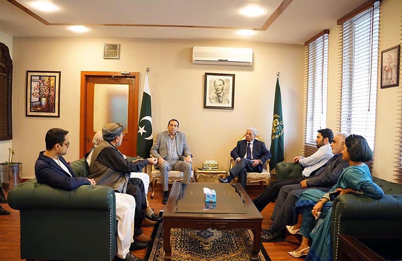 The delegation of Federation of Pakistan Chamber of Commerce and ...