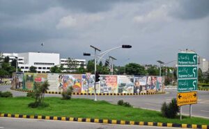 To observe “Youm-e-Istehsal”, Kashmiri/national flags, banners, panaflexs displayed against Indian Government’s decision of revocation of the special status of disputed territory of Indian Illegally Occupied Jammu & Kashmir (IIOJK)