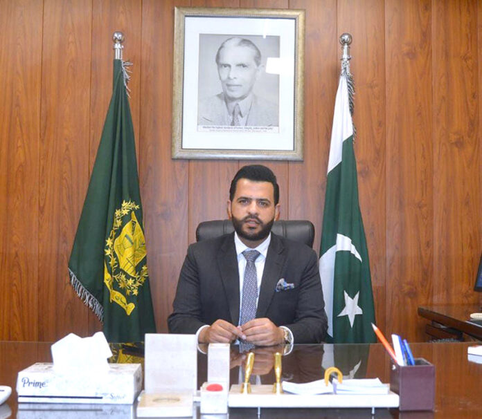 Barrister Daniyal Chaudhry, MNA took the charge for the post of Parliamentary Secretary of Information and Broadcasting