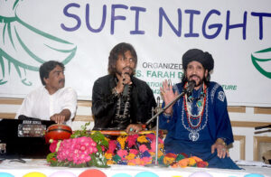 Famous singer Shabnam Majeed is performing at "Sufi Night" under the support of the Federal Ministry of Culture and National Heritage in collaboration with Aiwan-e-Iqbal.