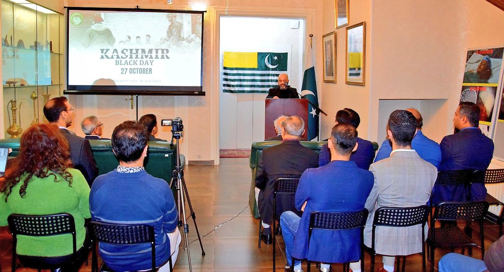 Pakistan's diplomatic missions observe Kashmir Black Day to show solidarity, seek self-determination right