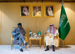 Prince Faisal meets Lebanese, Nigerian counterparts on Arab-Islamic Summit agenda