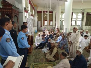 ICT Police SPs hold open courts in Mosques to address citizen grievances