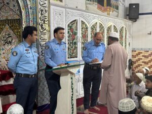 ICT Police SPs hold open courts in Mosques to address citizen grievances