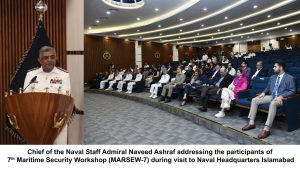 Participants of 7th Maritime Security Workshop visit NHQs