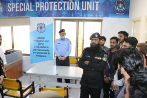 Iqra University students visit ICT police security division