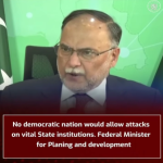 The scale of violence directed at military installations had reached unprecedented levels. No democratic nation, would allow any group to attack sensitive military installations or vital state institutions in the name of freedom of expression or action.