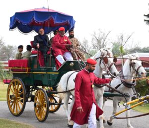 President visits Mona Remount Depot in Sargodha