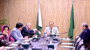 A high-level meeting was held under the chairmanship of Prof. Ahsan Iqbal, Minister for Planning, Development & Special Initiatives (PD&SI), to discuss initiatives aimed at fostering data-driven learning and informed decision-making among the youth and establishment of "First-ever Data Park" in Pakistan.