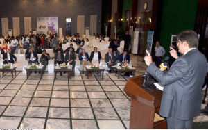 Chief Minister of Sindh Syed Murad Ali Shah, speaking at the “Uraan Pakistan” Workshop at CM house.