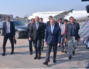 Prime Minister Muhammad Shehbaz Sharif departs for his 2 day official trip to Azerbaijan.