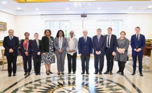 A delegation of World Bank Executive Directors called on Prime Minister Muhammad Shehbaz Sharif.