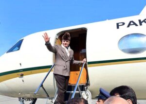 Prime Minister Muhammad Shehbaz Sharif departs from Baku after the successful completion of his 2 day official visit to Azerbaijan.