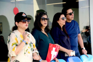 The opening ceremony of ICC Champions Trophy one-day international (ODI) cricket match between Pakistan and New Zealand at National Stadium.